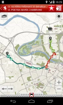 Zaragoza Routes android App screenshot 3