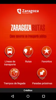 Zaragoza Routes android App screenshot 8